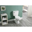 Toilette Allongée 2 Morceaux Pro-Flush Par Project Source Chasse Simple De 4,6 L, Blanc MT-802PRO - Rona