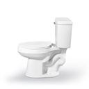 Toilette Allongée 2 Morceaux Pro-Flush Par Project Source Chasse Simple De 4,6 L, Blanc MT-802PRO - Rona