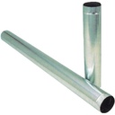 Imperial 30 Ga. 6 in. X 24 in. Galvanized Furnace Pipe Gv0381 - All