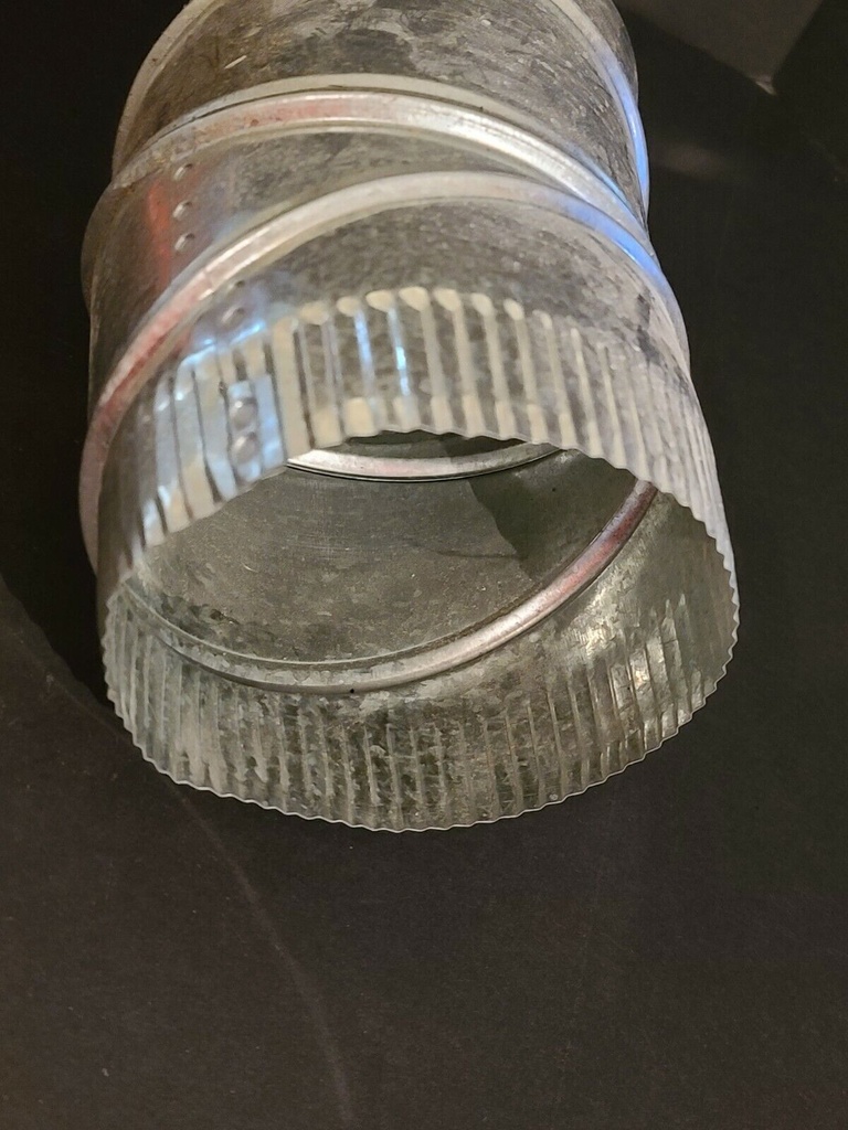 MPERIAL 6-in X 10-in Galvanized Duct 90 Degree Fitting