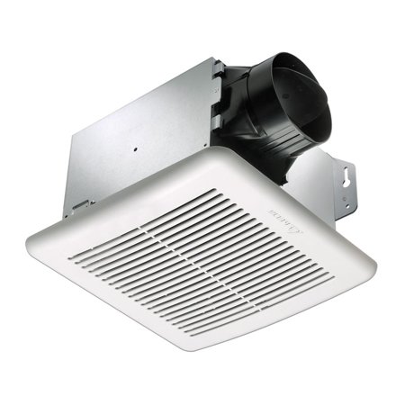 Delta - GreenBuilder Series 80 CFM Wall or Ceiling Bathroom Exhaust Fan, Energy Star