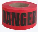 PROJECT SOURCE- 3in W x 1000ft L Red Danger Polyethylene Safety Tape