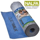 Underlayment with Sound and Moisture Barrier for Laminate and Engineered Floors (360sq ft) 6ft x 60ft x 3mm 