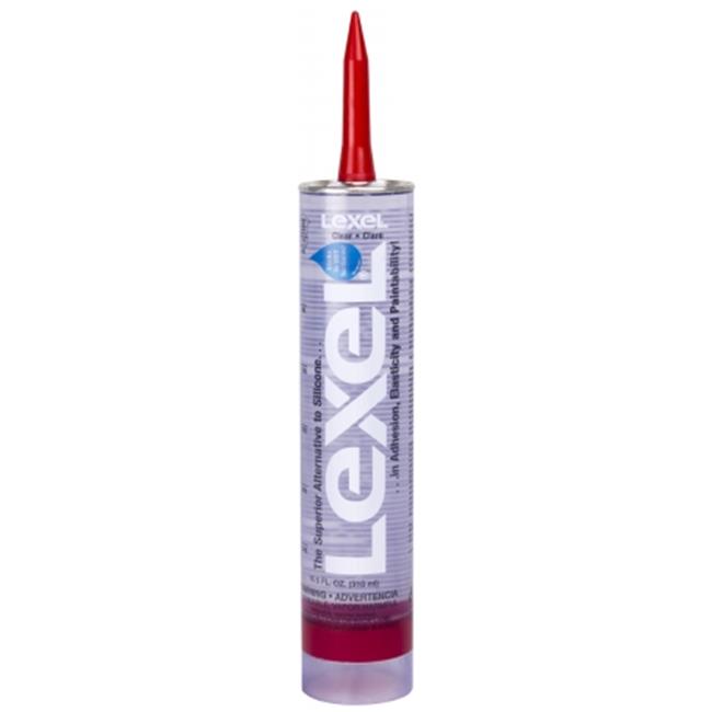 Sashco Lexel 10.5oz Caulk Polymer Sealant, Clear 13010 - 