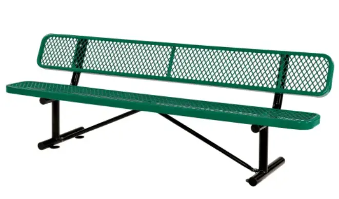 Outdoor Steel Bench