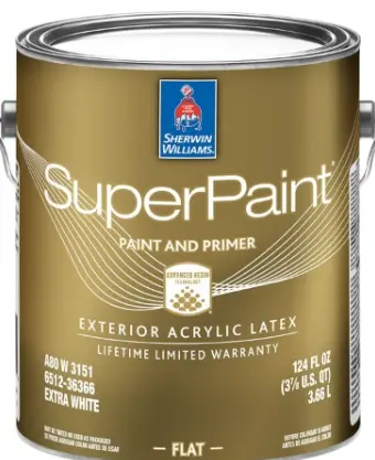 Sherwin Williams - Super Paint - Exterior - Satin