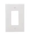 Eaton - 1g Jumbo Size White Thermoplastic Indoor Decorator Wall Plate