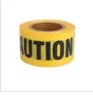 Project Source - 3in W x 300ft L Yellow Caution Polyethylene Safety Tape