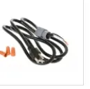 GE 6ft 15Amp 3-Prong Black Dishwasher Appliance Power Cord