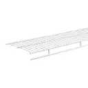 Closet All Purpose White Universal Wire Shelving