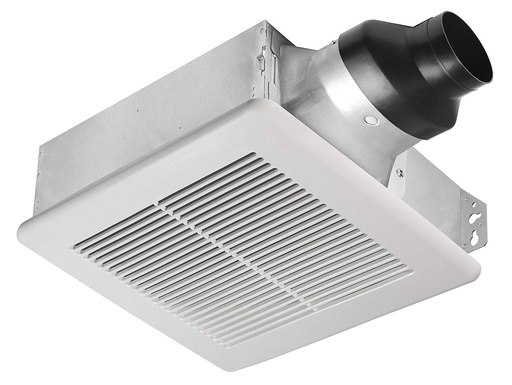 [LS-11981] Delta - Breez Slim Series 80 CFM Ceiling or Wall Bathroom Exhaust Fan, ENERGY STAR, White