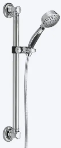[LS-11983] Delta - Universal Showering Slide Bar Hand Shower In Stainless
