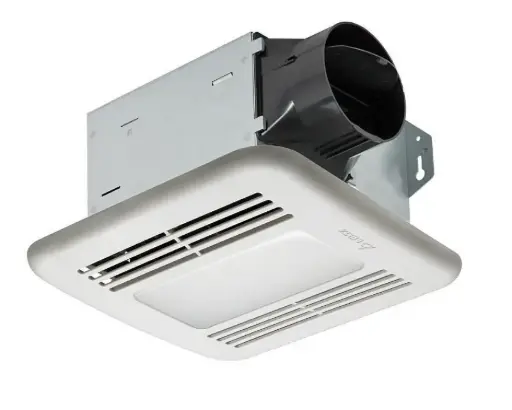 [LS-12459] Delta - Integrity Series 80 CFM Ceiling Bathroom Exhaust Fan with Dimmable LED Light, Energy Star