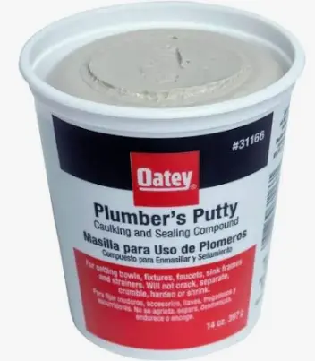 [LS-12307] Plumbers Putty - Off White - 14oz