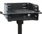 [LS-11960] BBQ Grills - w/Concrete Posts