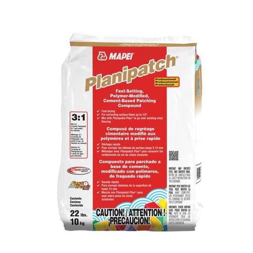 [LS-12952] MAPEI - Planipatch Indoor Skim coat and floor patch - 25Ibs