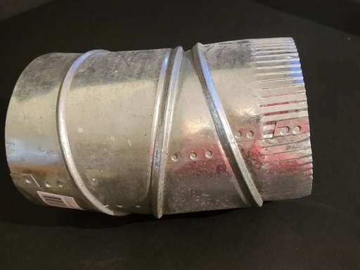 [LS-12374] IMPERIAL 6-in X 10-in Galvanized Duct 90 Degree Fitting