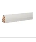 [LS-12288] Shoe Molding White | 7/16in x 11/16in x 16ft | LVL | Primed White - 129 Base Shoe
