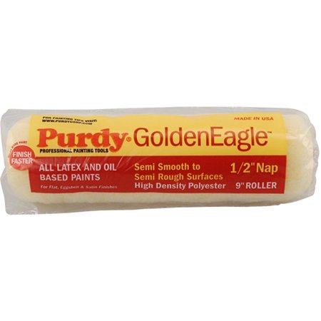 [LS-11886] Purdy Golden Eagle Polyester 9in. W x 1/2in Regular Paint Roller Cover 1 Pk