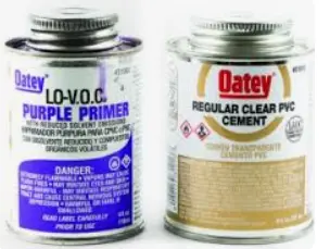 Primer and Glue - PVC & CPVC
