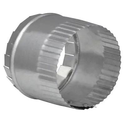 [LS-13012] Galvanized steel Round Duct starting collar 4in 30 Gauge 