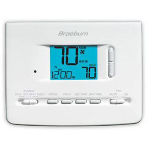 [LS-12406] Braeburn 2220NC 5-2 Day Programmable Thermostat  2H/1C