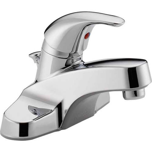 [LS-11909] Delta - Peerless Chrome Traditional Pop-up Bathroom Sink Faucet 4in