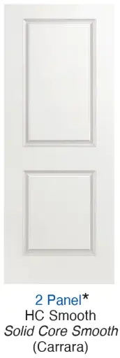 Interior Door - 2 Panel Door