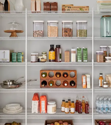 Closet All Purpose White Universal Wire Shelving