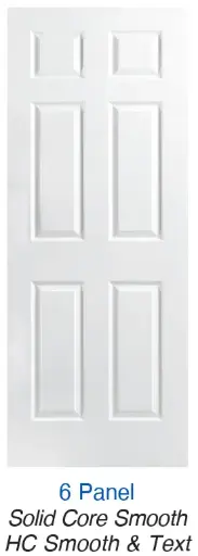 Interior Door - 6 Panel 