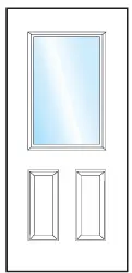 Exterior Door - Half Glass