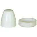 [LS-12608] Toilet Bolt Caps White